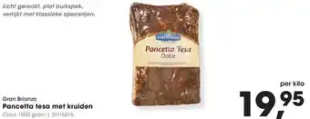 HANOS Gran Brianza Pancetta tesa met kruiden aanbieding