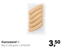 HANOS Curryworst aanbieding