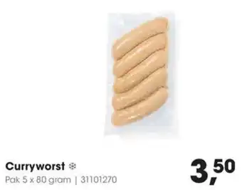 HANOS Curryworst aanbieding