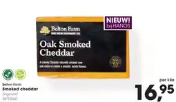 HANOS Belton Farm Smoked cheddar aanbieding