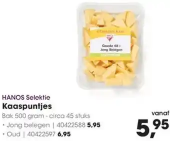 HANOS HANOS Selektie Kaaspuntjes aanbieding
