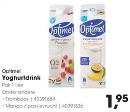 HANOS Optimel Yoghurtdrink aanbieding