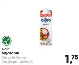 HANOS Alpro Sojaroom aanbieding
