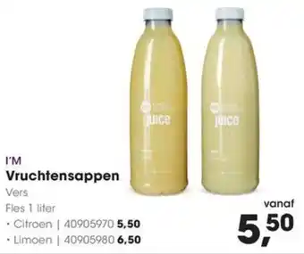 HANOS I'M Vruchtensappen aanbieding