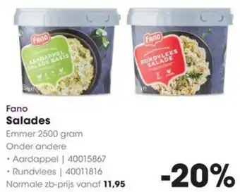 HANOS Fano Salades aanbieding