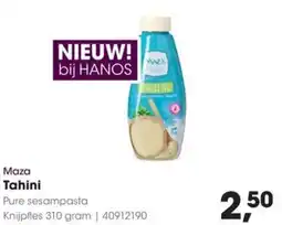 HANOS Maza Tahini aanbieding