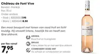 HANOS Château de Font Vive aanbieding