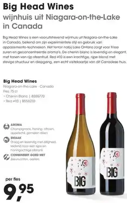 HANOS Big Head Wines aanbieding