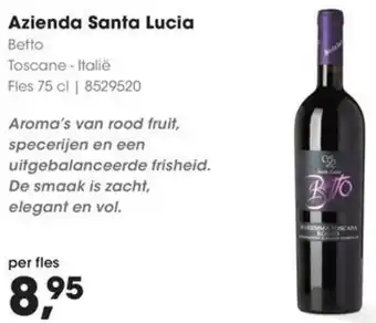 HANOS Azienda Santa Lucia aanbieding