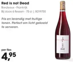 HANOS Red is not Dead aanbieding