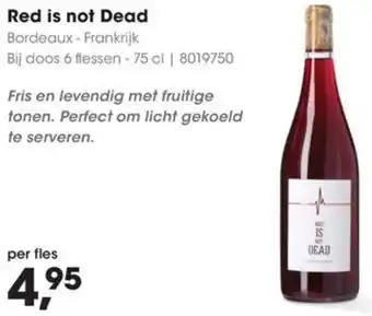 HANOS Red is not Dead aanbieding