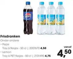 HANOS Frisdranken aanbieding