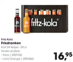 HANOS Fritz-Kola Frisdranken aanbieding