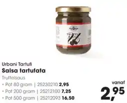 HANOS Urbani Tartufi Salsa tartufata aanbieding