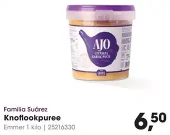 HANOS Familia Suárez Knoflookpuree aanbieding