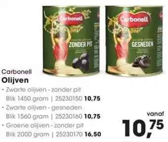 HANOS Carbonell Olijven aanbieding