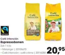 HANOS Café Intención Espressobonen aanbieding