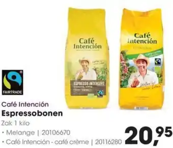 HANOS Café Intención Espressobonen aanbieding