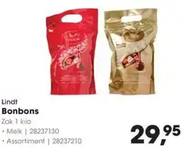 HANOS Lindt Bonbons aanbieding