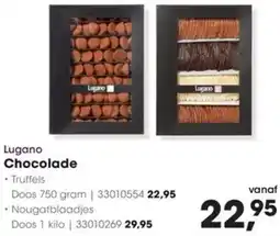 HANOS Lugano Chocolade aanbieding