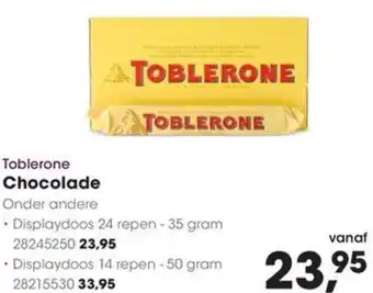 HANOS Toblerone Chocolade aanbieding
