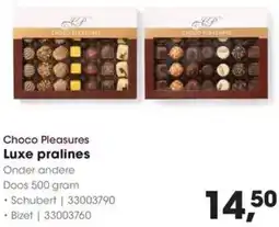 HANOS Choco Pleasures Luxe pralines aanbieding