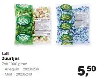 HANOS Lutti Zuurtjes aanbieding