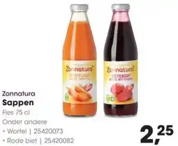 HANOS Zonnatura Sappen aanbieding