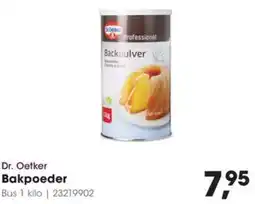 HANOS Dr. Oetker Bakpoeder aanbieding