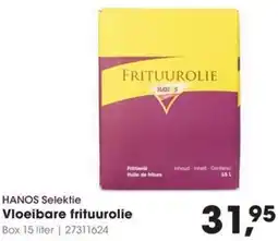 HANOS HANOS Selektie Vloeibare frituurolie aanbieding