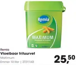 HANOS Remia Vloeibaar frituurvet aanbieding