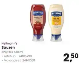 HANOS Hellmann's Sauzen aanbieding