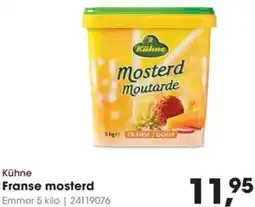 HANOS Kühne Franse mosterd aanbieding