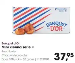 HANOS Banquet d'Or Mini viennoiserie aanbieding