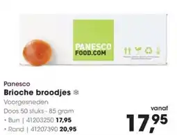 HANOS Panesco Brioche broodjes aanbieding