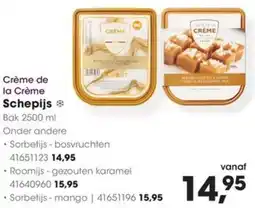 HANOS Crème de la Crème Schepijs aanbieding