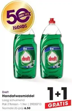 HANOS Dreft Handafwasmiddel aanbieding