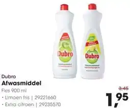HANOS Dubro Afwasmiddel aanbieding