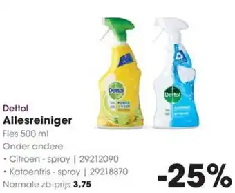 HANOS Dettol Allesreiniger aanbieding