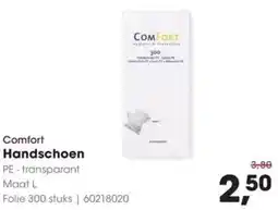 HANOS Comfort Handschoen aanbieding