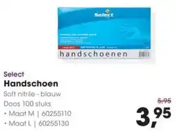 HANOS Select Handschoen aanbieding