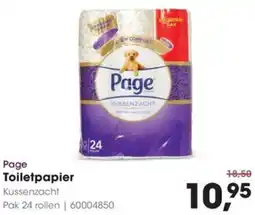 HANOS Page Toiletpapier aanbieding