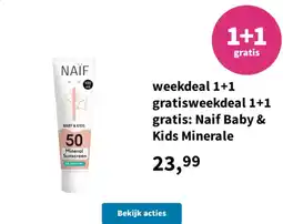 Plein.nl Naif Baby & Kids Minerale aanbieding