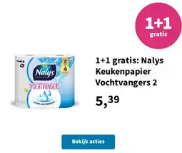 Plein.nl Nalys Keukenpapier Vochtvangers 2 aanbieding