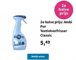 Plein.nl Ambi Pur Textielverfrisser Classic aanbieding