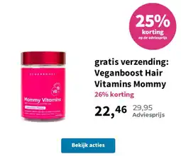 Plein.nl Veganboost Hair Vitamins Mommy aanbieding