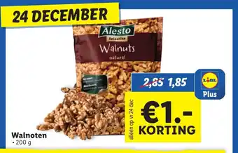 Lidl Alesto Walnoten 200g aanbieding