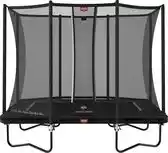 Bol.com BERG Ultim Favorit Trampoline Regular 280 cm Zwart + Safety Net Comfort aanbieding