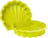 Bol.com Zandbak schelp geel 2-delig88 x 77cm x 36 cm SwingKing Zandbak / waterbak met deksel aanbieding