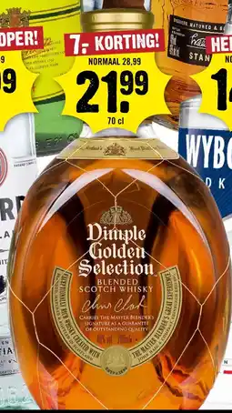 Dirck 3 Dimple Golden Selection aanbieding